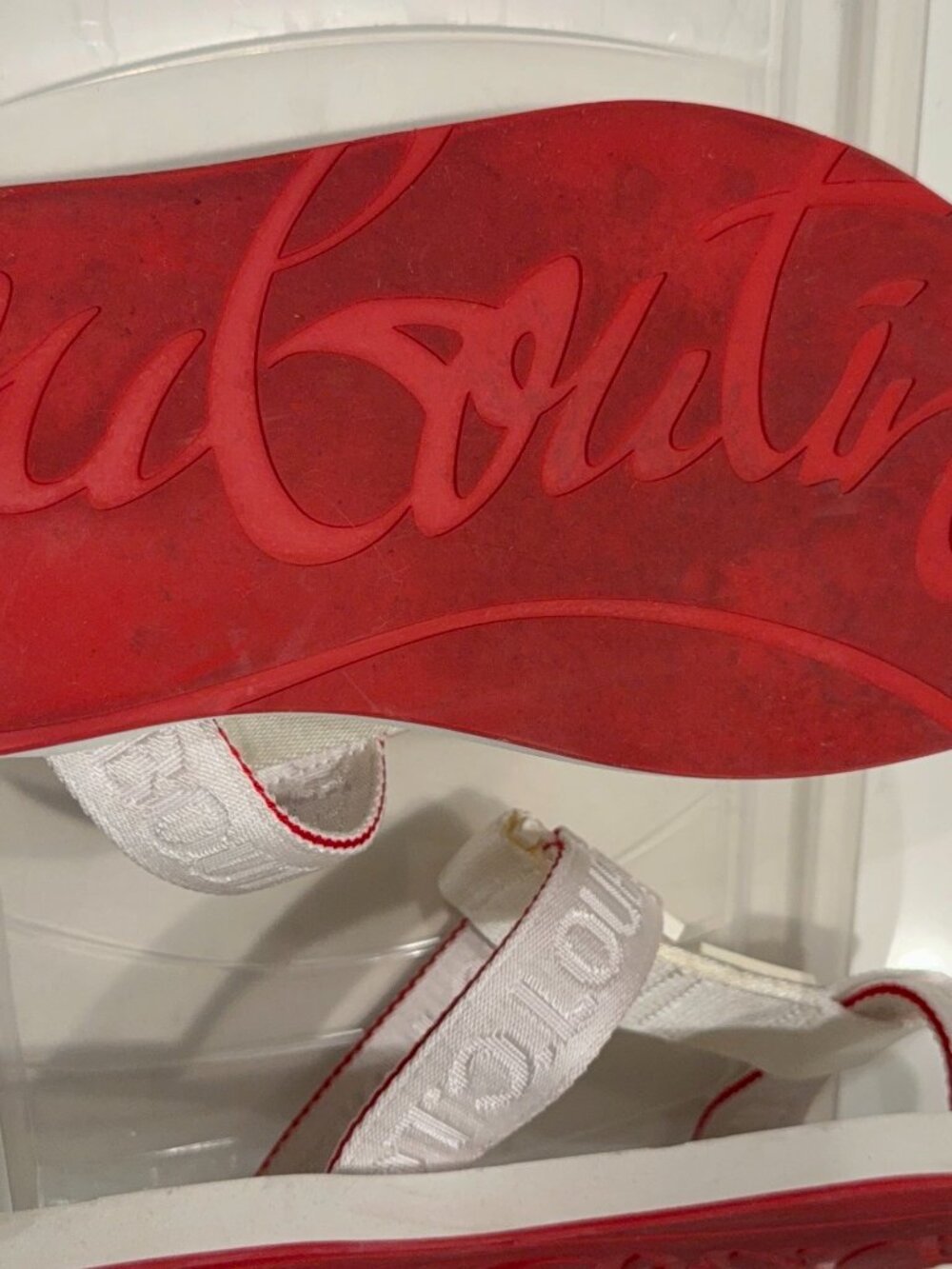 Christian Louboutin white sandals - Picture 2 of 4